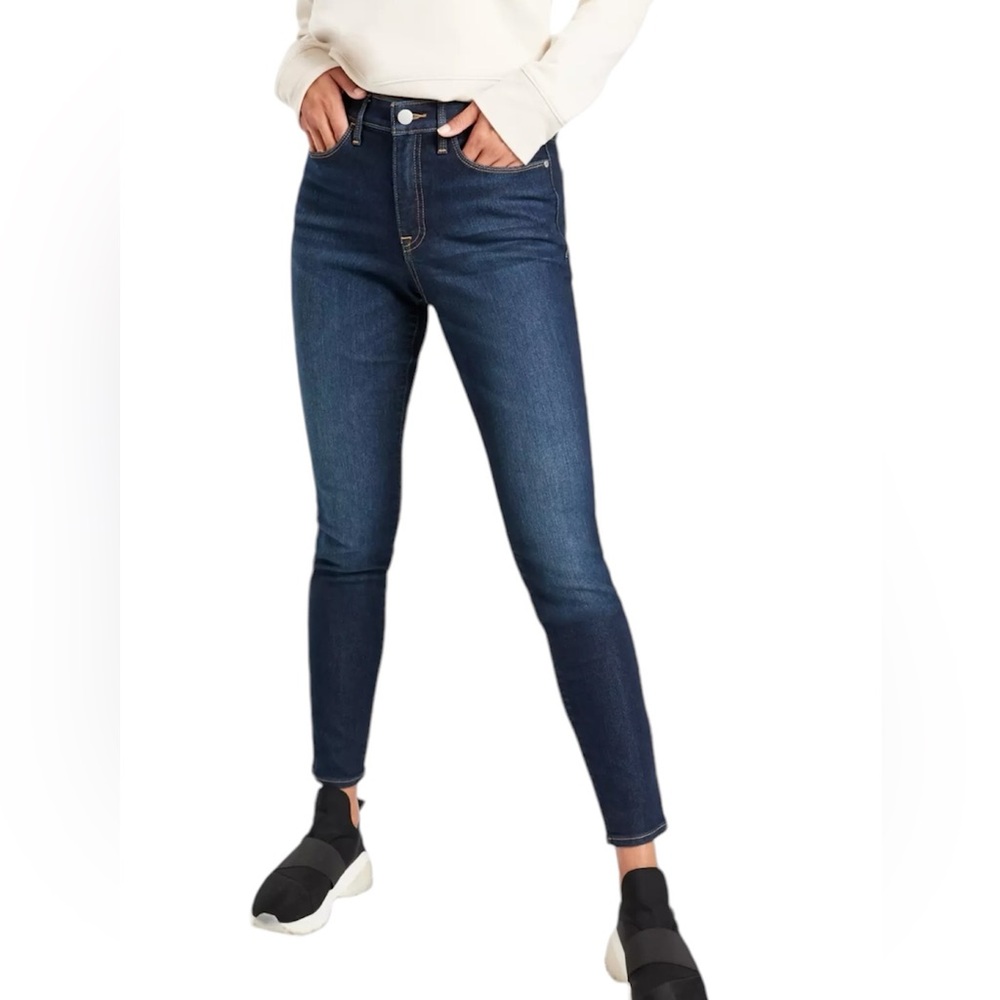 Athleta Sculptek Women’s‎ Ultra Skinny Midnight Wash Jeans Size 12